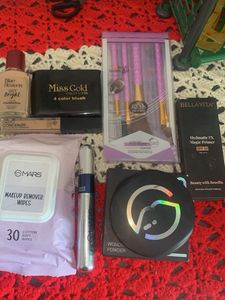 Makeup Bundle - Foundation, Brushes & More!