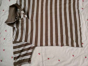 Striped Brown T-Shirt