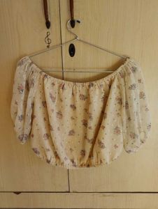 Floral Off-Shoulder Top