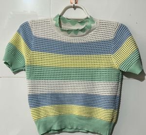 Multicoloured Croptop