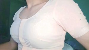 Vintage Peach Blouse