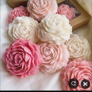 Rose candle (1) Free Gift