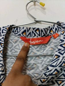 Branded Patterned Sleeveless Dress