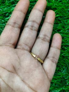Adjustable Natural Stone Finger Ring