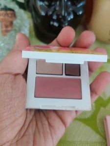 Combo Of 8 Branded Eyeshadows, Brown Kit, Blush,