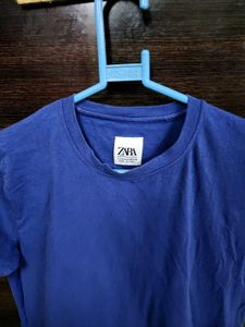 Blue ZARA T-Shirt