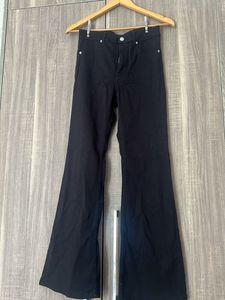 H&M Black Flared Jeans
