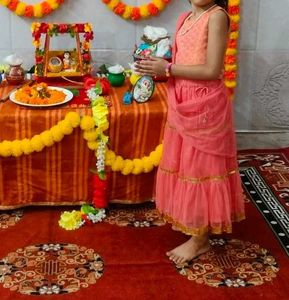 Girls' Ethnic Dress Set
