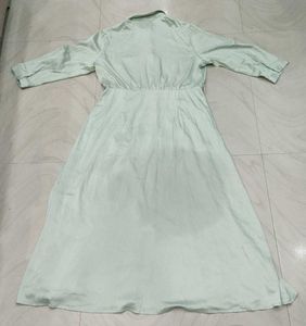 Mint Shirt Dress