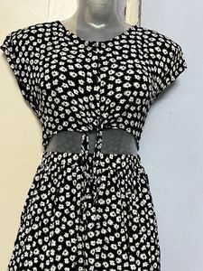 Floral Attached Two-Piece Set