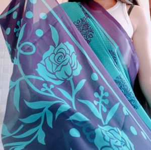 Jaipuri Printed Mulmul Cotton SAREE