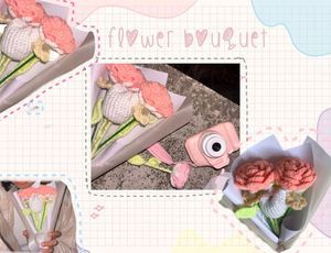 Crochet Flower Bouquet 🎀