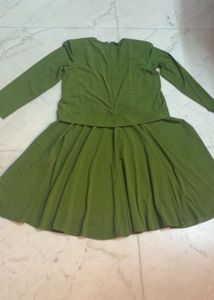 Green Floral Dress