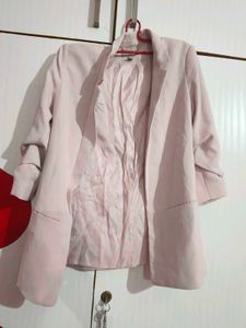 H&M pink blazer