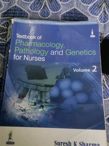 2books Pharmacology + pathology And Genetics Book