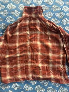 Checkered Brown Shirt