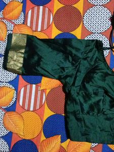 simple green blouse