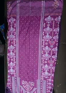 Elegant Purple Printed Kurta