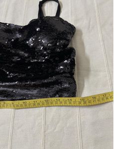 Sparkling Designer Sequin Cami Top/ Blouse