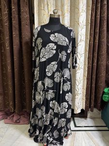 Leaf Print Dress