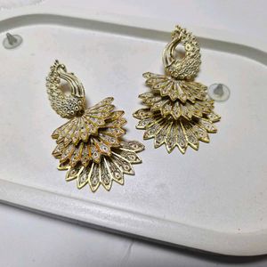 Peacock Earrings