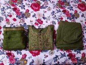 Elegant Green Kurta Set