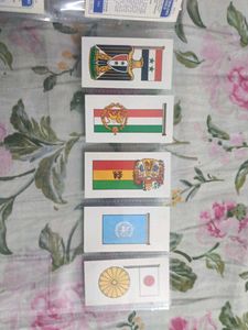 Vintage Brooke Bond Tea Cards - Flags