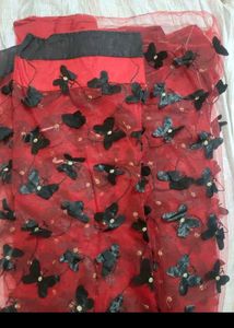 Beautiful Butterfly Saree Like New Condition