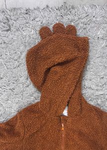 Kookie kids Brown Bear Hoodie