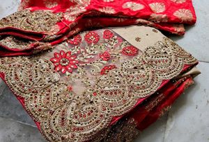Beautiful Work Saree 💖 With Blouse 💝