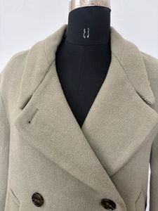 premium Wool Blend Overcoat