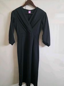 Elegant Black Dress- Small Size