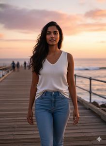 ✨ Effortless Elegance: M&amp;S Ribbed Blouse 🤍✨