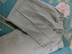 Grey Casual Pants