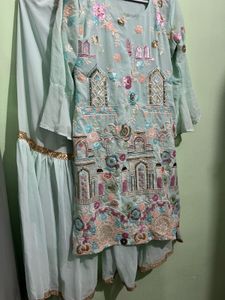 Embroidered Kurta Set