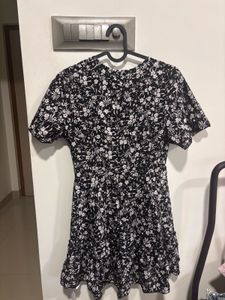 Floral Print Mini Dress