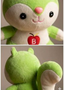 Cute Green Squirrel Plush Toy (cash pay prefered)
