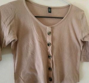 Beige Tank Top