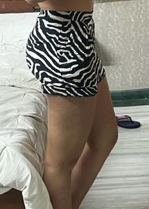 Zebra Print Shorts