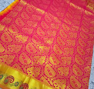 Red Pattu Saree