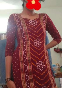 Ethnic Bandhani Kurta