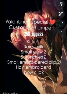 valentine's special Hair Accessory Box