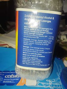 Cofsils Lozenges - Sore Throat Relief