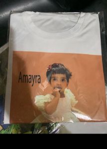 Customizable Photo Print T-Shirt