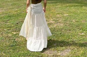 Wrap White Skirt 🤍