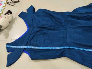 Elegant Blue Ethnic Gown