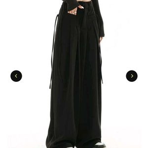 Wide Leg Black Pants