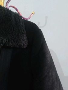 Black  leather Jacket