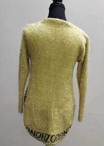 Fluffy Long Sleeve Sweater Top