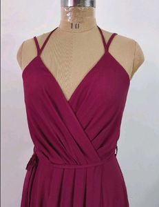 Sexy Gown With Side Slit